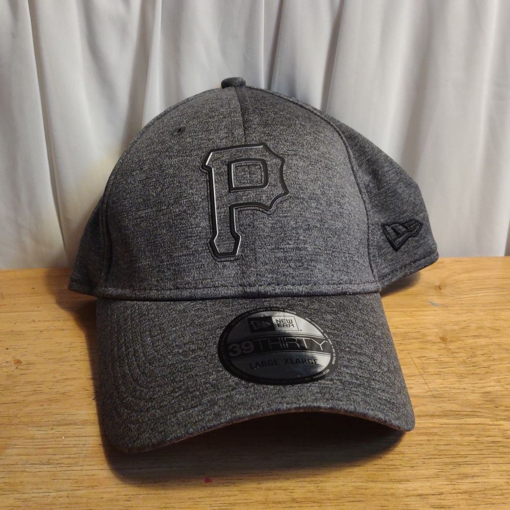 New Era 39Thirty Pittsburgh Pirates L/XL Stretchfit Hat - New